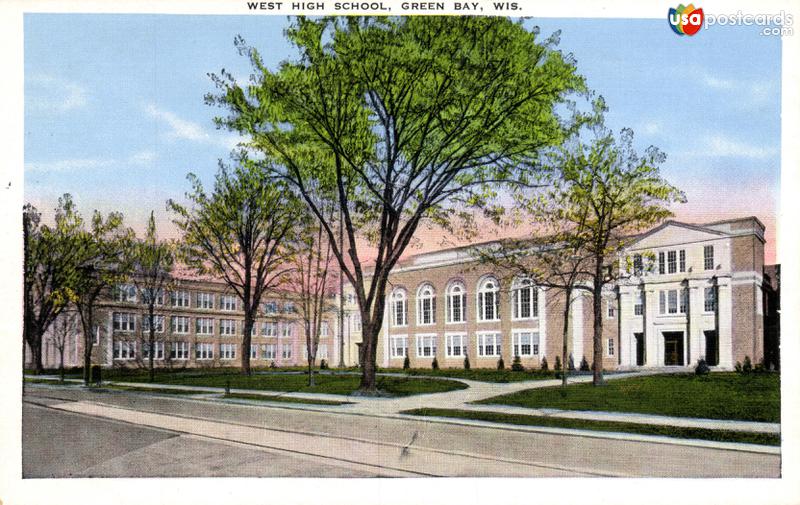 Pictures of Green Bay, Wisconsin: West High School