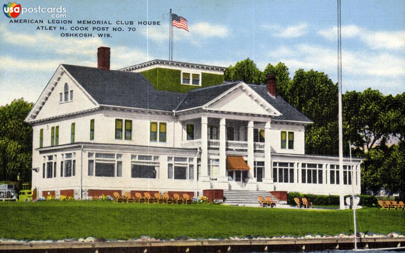 Pictures of Oshkosh, Wisconsin: American Legion Memorial Club House