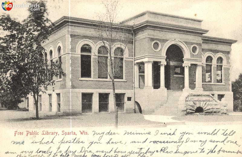 Pictures of Sparta, Wisconsin: Free Public Library