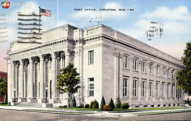 Pictures of Appleton, Wisconsin: Post Office