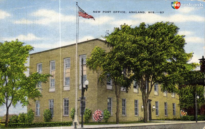 Pictures of Ashland, Wisconsin: New Post Office