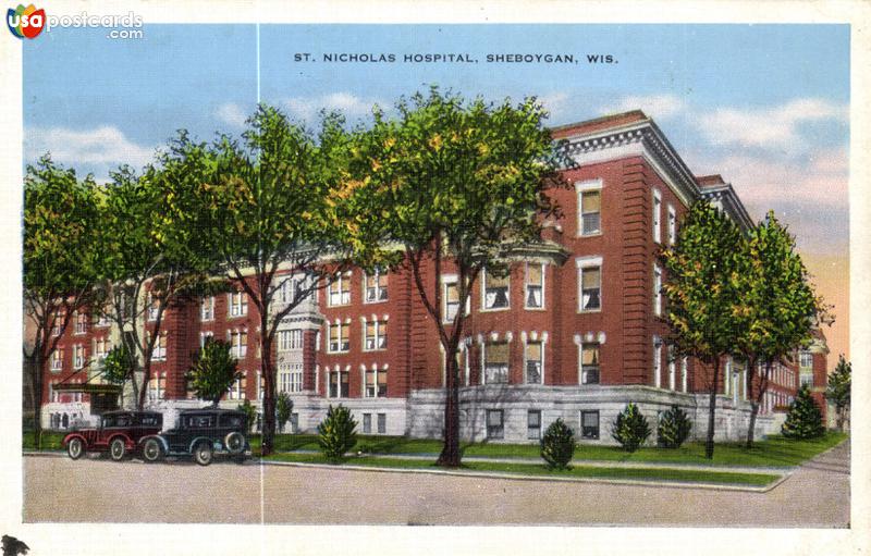 Pictures of Sheboygan, Wisconsin: St. Nicholas Hospital