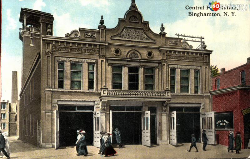 Pictures of Binghampton, New York: Central Fire Station