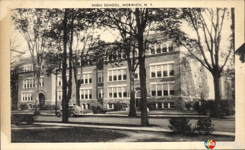 Pictures of Norwich, New York: High School