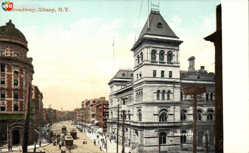 Pictures of Albany, New York: Broadway