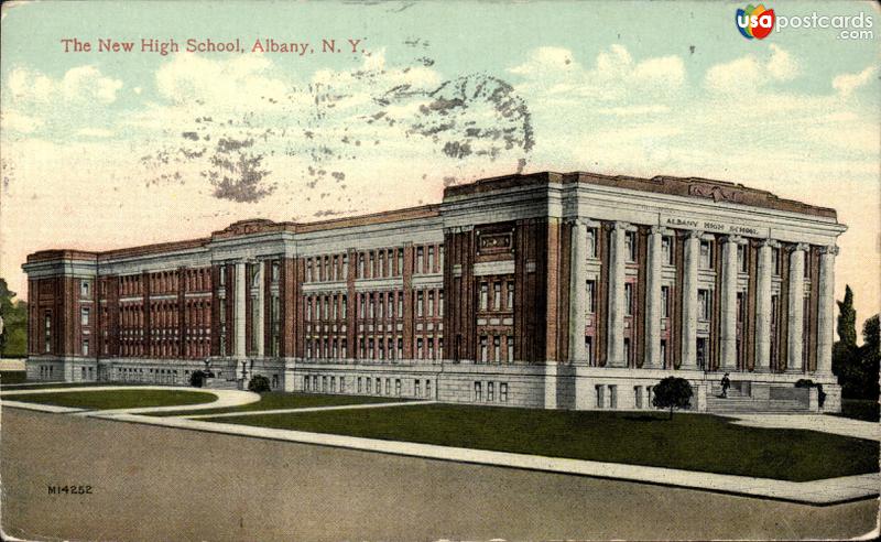 Pictures of Albany, New York: The New High School