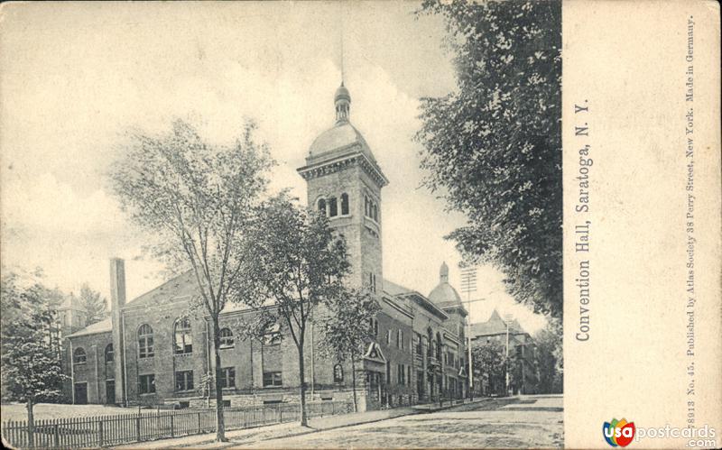 Pictures of Saratoga, New York: Convention Hall