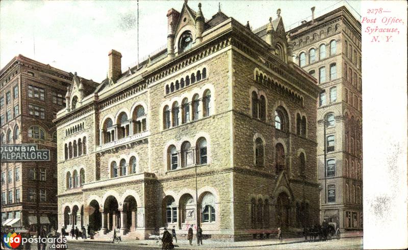 Pictures of Syracuse, New York: Post Office