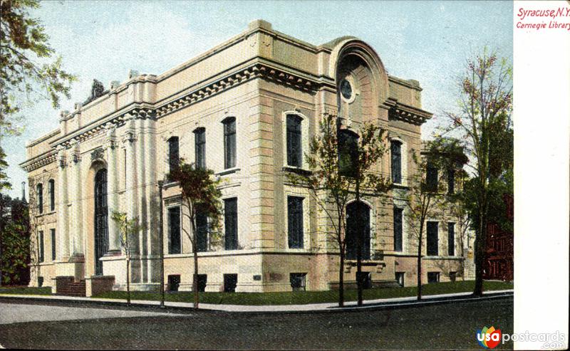 Pictures of Syracuse, New York: Carnegie Library