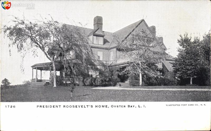 Pictures of Oyster Bay, New York: President Roosevelt´s Home