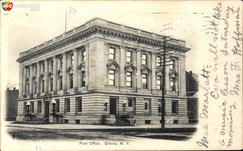 Pictures of Elmira, New York: Post Office