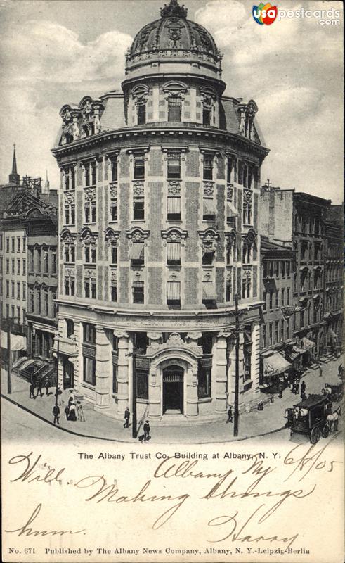 Pictures of Albany, New York: The Albany Trust Co. Building