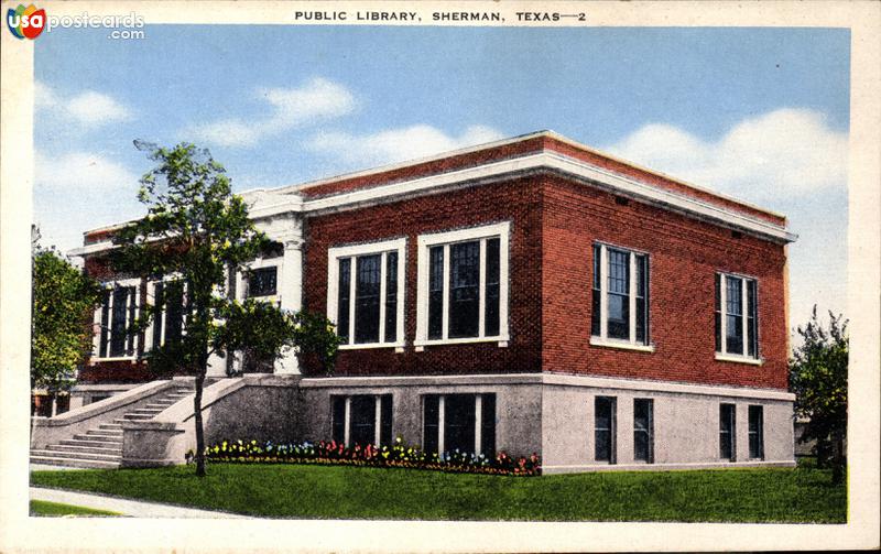 Pictures of Sherman, Texas: Public Library