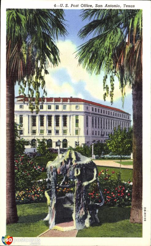 Pictures of San Antonio, Texas: U.S. Post Office