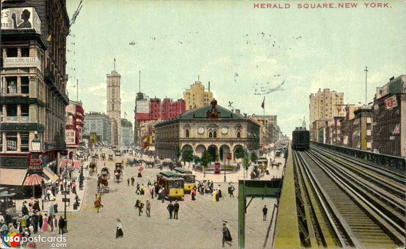 Pictures of New York City, New York: Herald Square