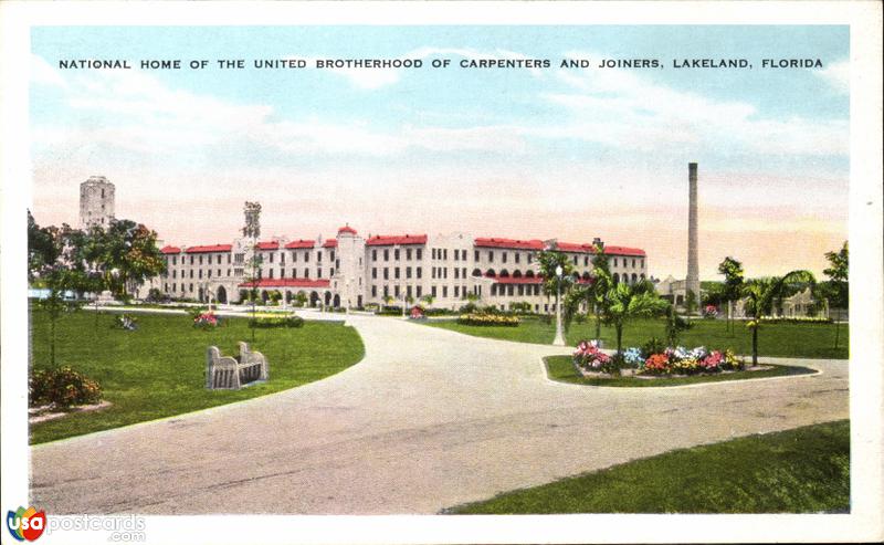 Pictures of Lakeland, Florida: National Home of the United Brotherhood of Carpenters and Joiners