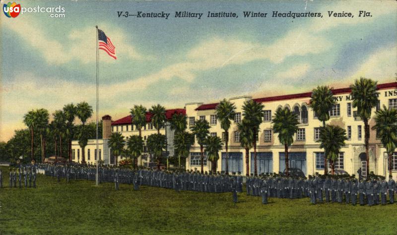 Pictures of Venice, Florida: Kentucky Military Institute, Winter Headquarters