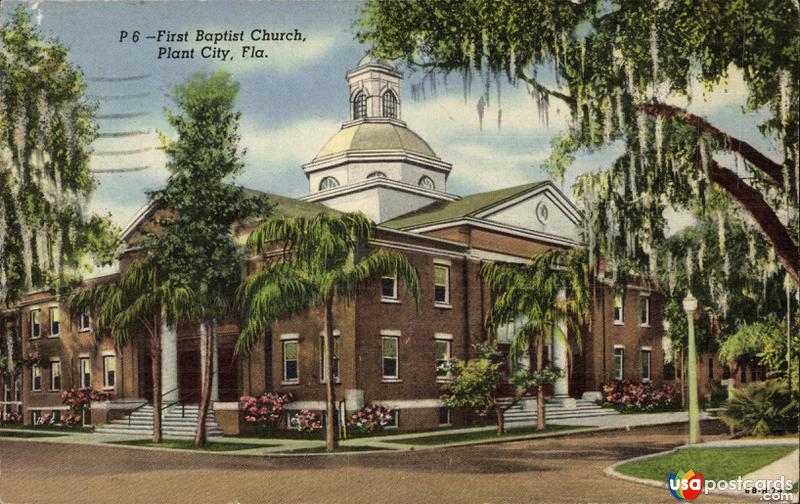 Pictures of Plant City, Florida: First Baptist Church