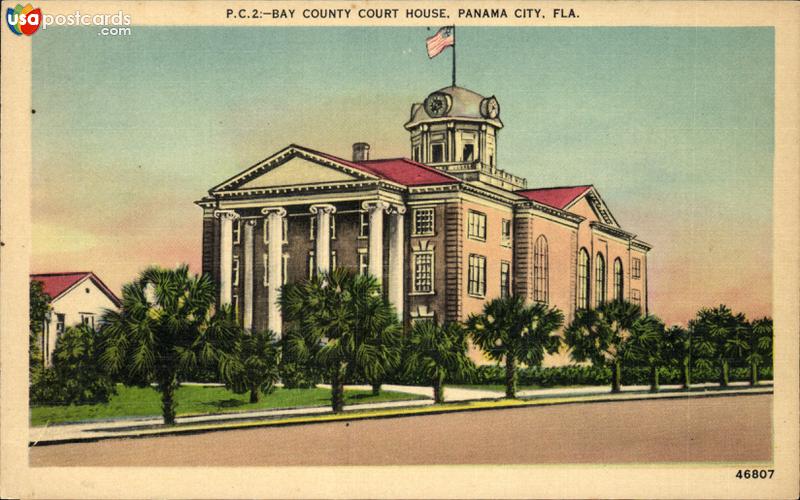 Pictures of Panama City, Florida: Bay County Court House