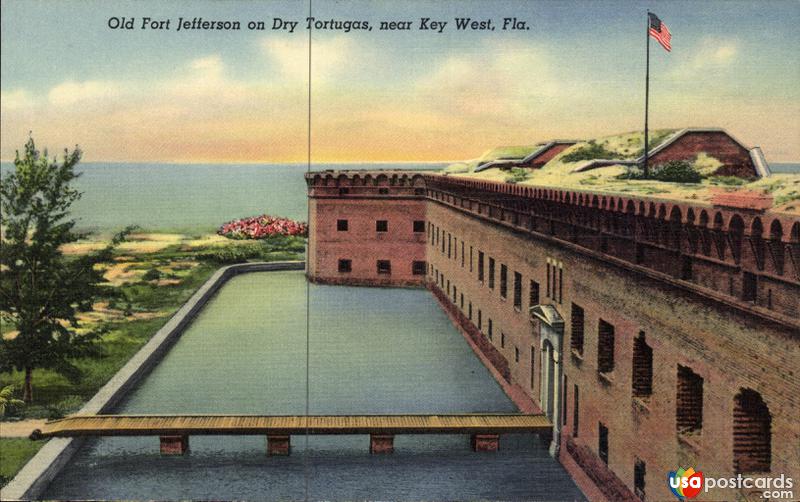 Pictures of Key West, Florida: Old Fort Jefferson on Dry Tortugas