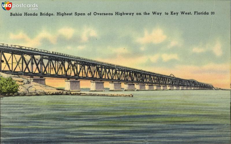 Pictures of Key West, Florida: Bahia Honda Bridge