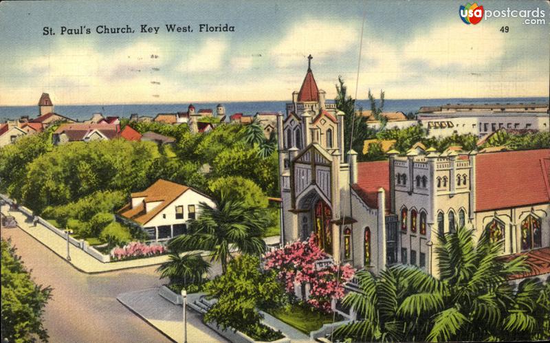 Pictures of Key West, Florida: St. Paul´s Church