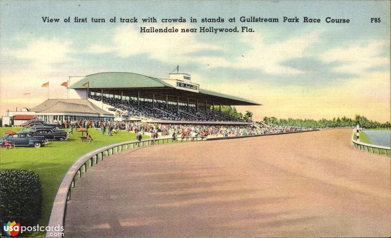 Pictures of Hallandale Beach, Florida: Gulfstream Park Race Course