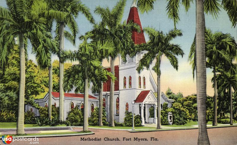 Pictures of Ft. Myers, Florida: Methodist Church