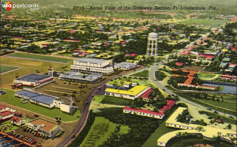 Pictures of Ft. Lauderdale, Florida: Aerial View of the Gateway Section