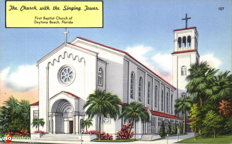 Pictures of Daytona Beach, Florida: First Baptist Church