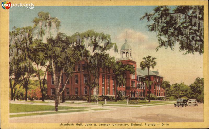 Pictures of DeLand, Florida: Elizabeth Hall, John B. Stetson University