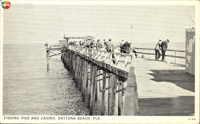 Pictures of Daytona Beach, Florida: Fishing Pier and Casino