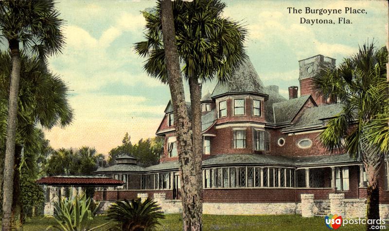 Pictures of Daytona Beach, Florida: The Burgoyne Place