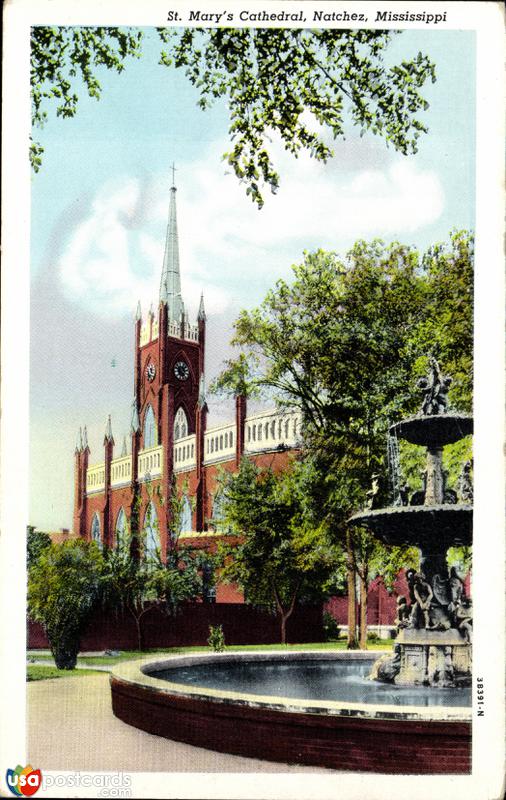 Pictures of Natchez, Mississippi: St. Mary´s Cathedral