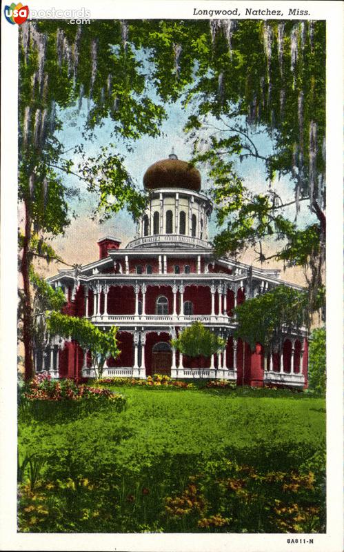 Pictures of Natchez, Mississippi: Longwood Plantation House