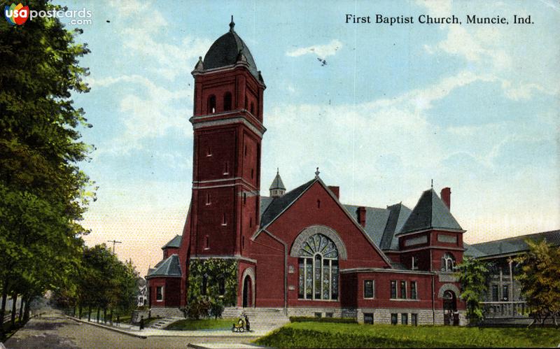 Pictures of Muncie, Indiana: First Baptist Church