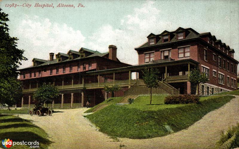 Pictures of Altoona, Pennsylvania: City Hospital