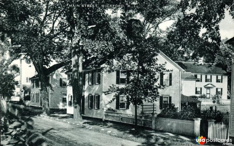 Pictures of Wickford, Rhode Island: Main Street