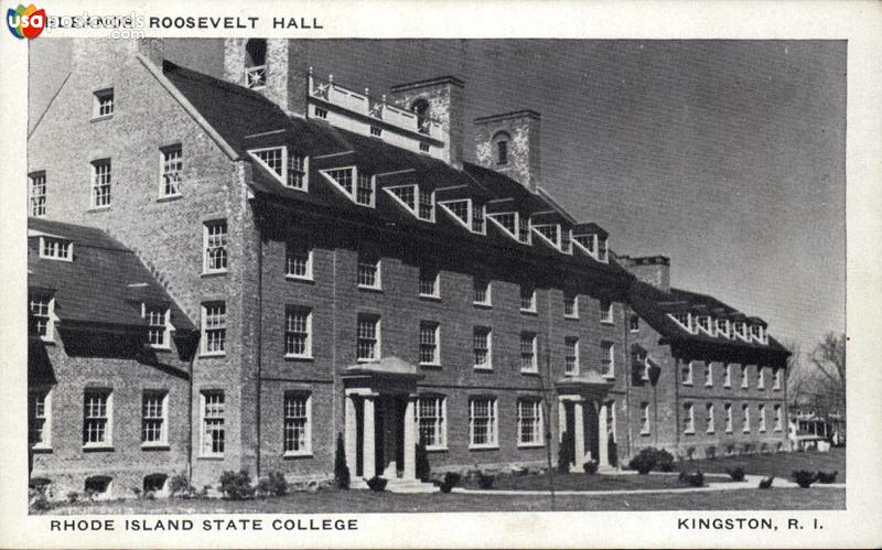 Pictures of Kingston, Rhode Island: Eleanor Roosevelt Hall, Rhode Island State College