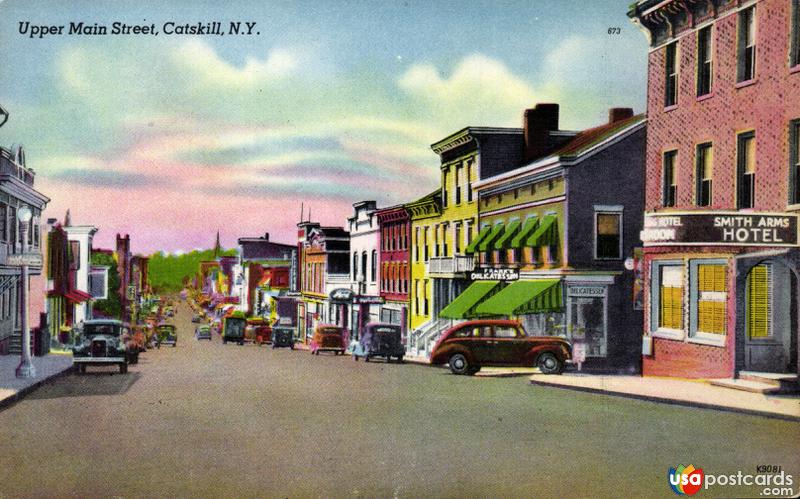 Pictures of Catskill, New York: Upper Main Street