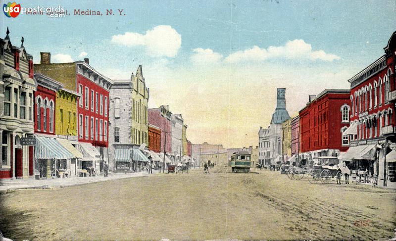 Pictures of Medina, New York: Main Street