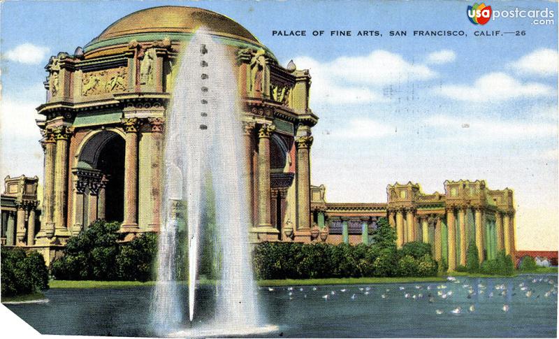 Pictures of San Francisco, California: Palace of Fine Arts