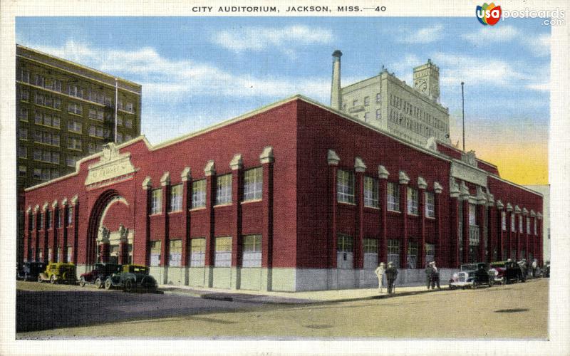 Pictures of Jackson, Mississippi: City Auditorium