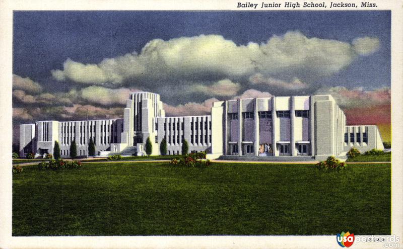 Pictures of Jackson, Mississippi: Bailey Junior High School