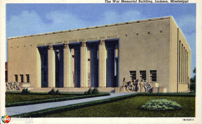 Pictures of Jackson, Mississippi: The War Memorial Building