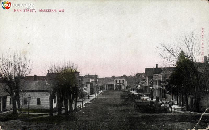 Pictures of Markesan, Wisconsin: Main Street