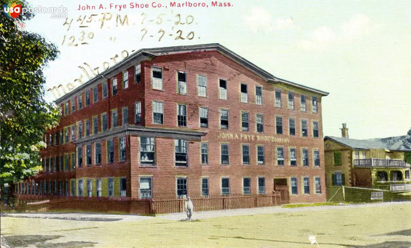 Pictures of Marlboro, Massachusetts: John A. Frye Shoe Co.