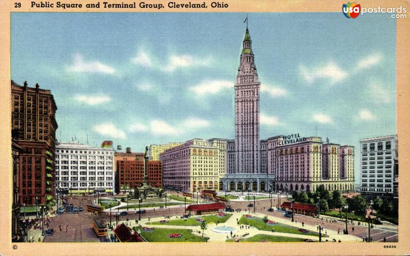 Pictures of Cleveland, Ohio: Public Square and Terminal Group