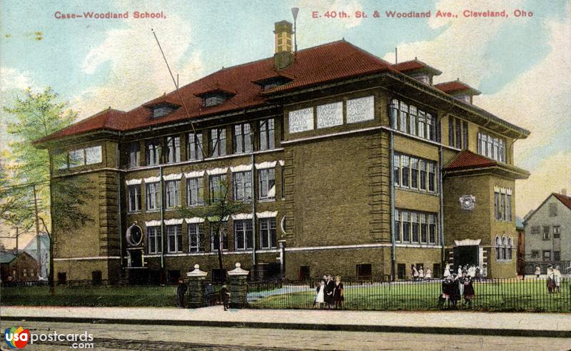 Pictures of Cleveland, Ohio: Case - Woodland School