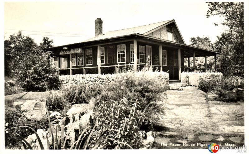 Pictures of Pigeon Cove, Massachusetts: The Paper House